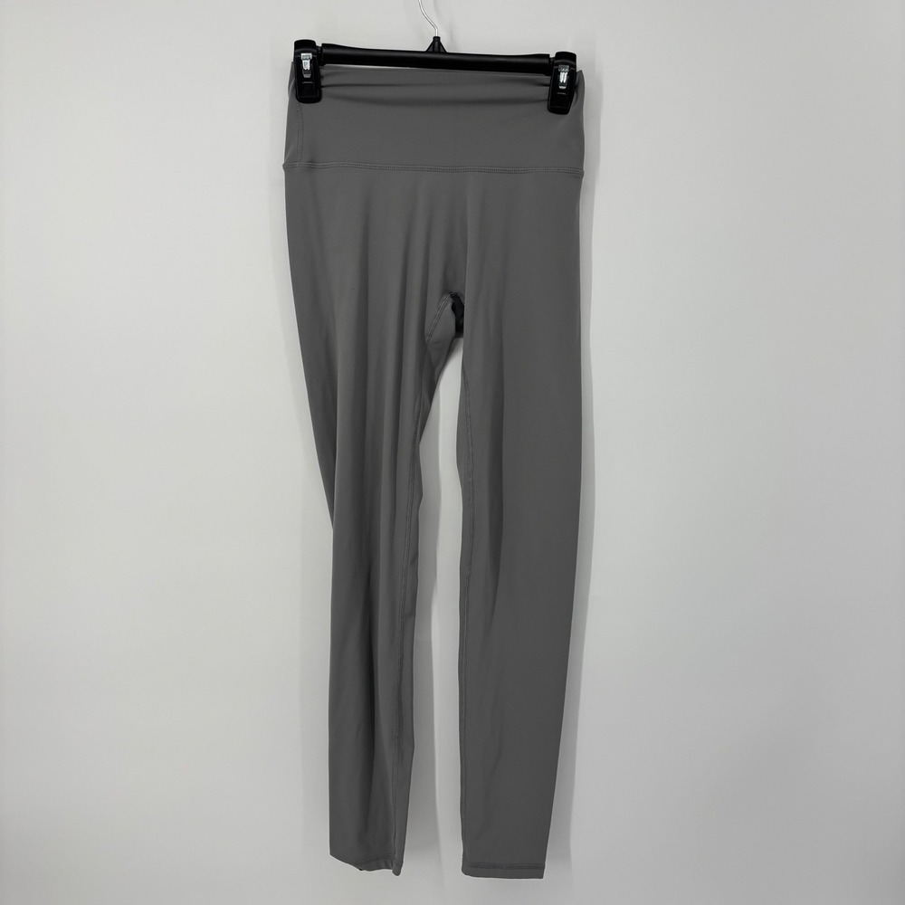 NVGTN Solid Seamless Leggings Gray Women's Size Large Gym Activewear Workout